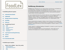 Tablet Screenshot of foodlex.net